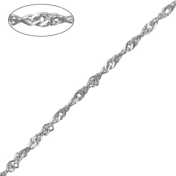 Серебряная цепочка Халат 10007 детальное изображение ювелирного изделия Серебряные цепочки Серебряная цепочка Халат 10007 детальное изображение ювелирного изделия Серебряные цепочки