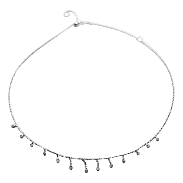 Золотое колье на шею Бриллиантовое Сияние 032866 детальное изображение ювелирного изделия Золотое колье с бриллиантами Золотое колье на шею Бриллиантовое Сияние 032866 детальное изображение ювелирного изделия Золотое колье с бриллиантами