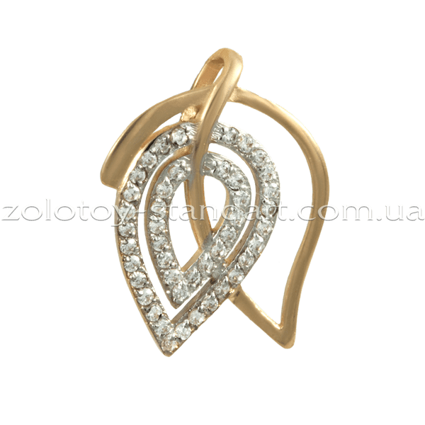 Золотой подвес 31020 детальное изображение ювелирного изделия Золотые кулоны с фианитом Золотой подвес 31020 детальное изображение ювелирного изделия Золотые кулоны с фианитом