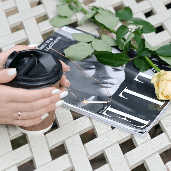 Золотое колье с фианитом 026565 Золотое колье с фианитом 026565