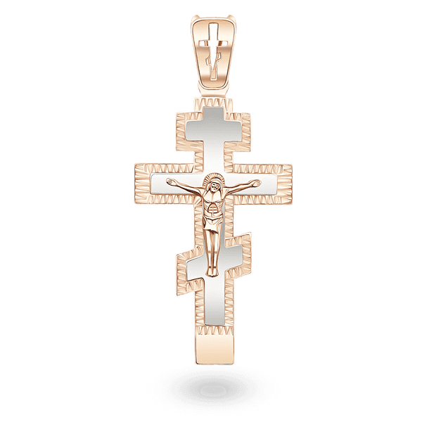 Золотой крестик с Распятием 029575 детальное изображение ювелирного изделия Золотые крестики православные Золотой крестик с Распятием 029575 детальное изображение ювелирного изделия Золотые крестики православные