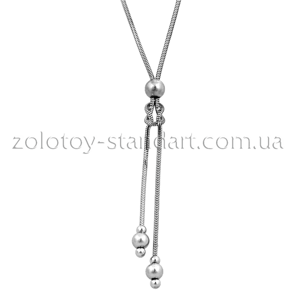 Серебряная цепочка 16511 детальное изображение ювелирного изделия Серебряные колье Серебряная цепочка 16511 детальное изображение ювелирного изделия Серебряные колье