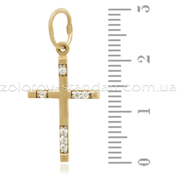 Золотой крестик 3952 Золотой крестик 3952