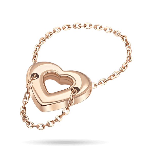 Золотое кольцо с регулируемым размером Сердце с вырезом 041371 детальное изображение ювелирного изделия Золотые кольца без вставок Золотое кольцо с регулируемым размером Сердце с вырезом 041371 детальное изображение ювелирного изделия Золотые кольца без вставок