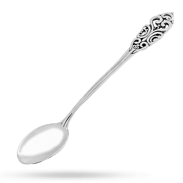 Серебряная ложка для кофе Вензель 030207 детальное изображение ювелирного изделия Серебряные ложки Серебряная ложка для кофе Вензель 030207 детальное изображение ювелирного изделия Серебряные ложки