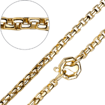 обзорное фото Литая цепочка из желтого золота Венецианка 031984 Полновесные золотые цепочки обзорное фото Литая цепочка из желтого золота Венецианка 031984  Полновесные золотые цепочки