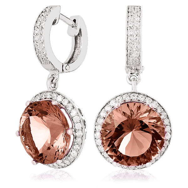 Золотые серьги с раухтопазом 023443 детальное изображение ювелирного изделия Золотые серьги с раухтопазом Золотые серьги с раухтопазом 023443 детальное изображение ювелирного изделия Золотые серьги с раухтопазом