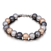 обзорное фото Серебряный браслет с разноцветными шариками на ногу 024106 Серебряные женские браслеты обзорное фото Серебряный браслет с разноцветными шариками на ногу 024106  Серебряные женские браслеты