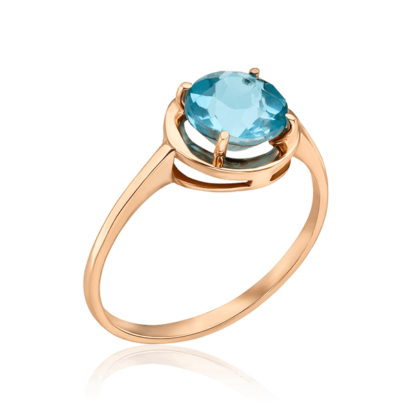 кольцо с топазом  кольцо с топазом