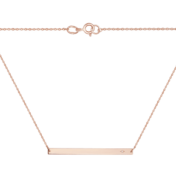 Золотое колье с фианитом 026565 детальное изображение ювелирного изделия Золотые колье с камнями Золотое колье с фианитом 026565 детальное изображение ювелирного изделия Золотые колье с камнями