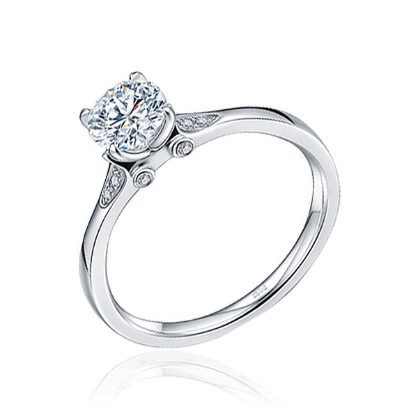 Золотое кольцо для помолвки с бриллиантами 031078 детальное изображение ювелирного изделия Золотые кольца Золотое кольцо для помолвки с бриллиантами 031078 детальное изображение ювелирного изделия Золотые кольца