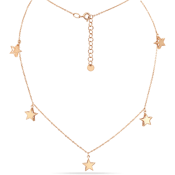 Золотое колье пять Звезд 036398 детальное изображение ювелирного изделия Золотые цепочки Золотое колье пять Звезд 036398 детальное изображение ювелирного изделия Золотые цепочки