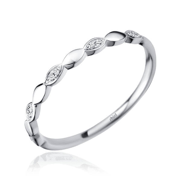 Кольцо из белого золота с бриллиантами 030983 детальное изображение ювелирного изделия Золотые кольца Кольцо из белого золота с бриллиантами 030983 детальное изображение ювелирного изделия Золотые кольца