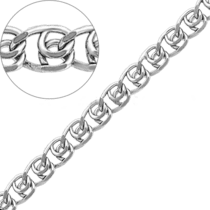 обзорное фото Cеребряная цепочка Мадонна 128  Серебряные цепочки