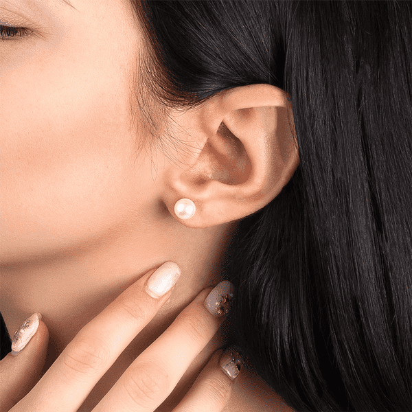 Золоті сережки з перлами 529602 детальне зображення ювелірного виробу