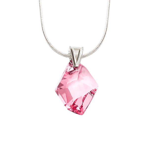 Серебряное колье Розовый опал с Кристаллами Сваровски 025325 детальное изображение ювелирного изделия Серебряные колье с Кристаллами Сваровски Серебряное колье Розовый опал с Кристаллами Сваровски 025325 детальное изображение ювелирного изделия Серебряные колье с Кристаллами Сваровски