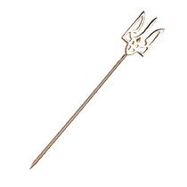 обзорное фото Золотой значок на иголке Тризуб Герб Украины 037446 Золотые значки обзорное фото Золотой значок на иголке Тризуб Герб Украины 037446  Золотые значки