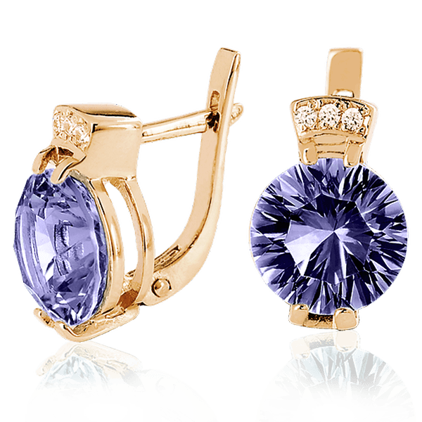 Золотые серьги с александритом 023407 детальное изображение ювелирного изделия Золотые серьги с александритом Золотые серьги с александритом 023407 детальное изображение ювелирного изделия Золотые серьги с александритом