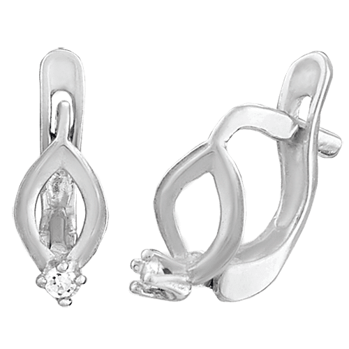 Серебряные серьги С2Ф/030 детальное изображение ювелирного изделия Серебряные серьги с камнями Серебряные серьги С2Ф/030 детальное изображение ювелирного изделия Серебряные серьги с камнями