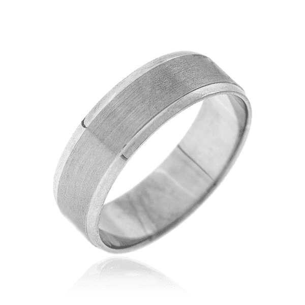 Обручальное кольцо матовое из белого золота 036766 детальное изображение ювелирного изделия Золотые кольца Обручальное кольцо матовое из белого золота 036766 детальное изображение ювелирного изделия Золотые кольца