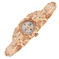 обзорное фото Золотые женские часы 025135  Женские золотые часы
