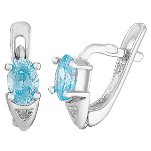 Серебряные серьги С2ФТ1/092 детальное изображение ювелирного изделия Серебряные серьги с камнями Серебряные серьги С2ФТ1/092 детальное изображение ювелирного изделия Серебряные серьги с камнями