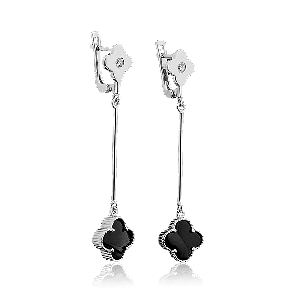 Серьги из белого золота Серьги из белого золота