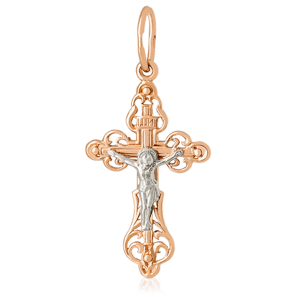 Золотой крестик 023702 детальное изображение ювелирного изделия Золотые крестики Золотой крестик 023702 детальное изображение ювелирного изделия Золотые крестики