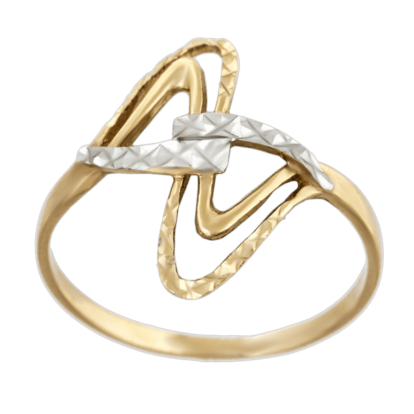 Золотое кольцо 110206 детальное изображение ювелирного изделия Золотые кольца без вставок Золотое кольцо 110206 детальное изображение ювелирного изделия Золотые кольца без вставок