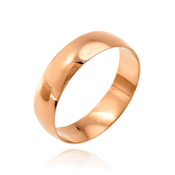 Гладкое обручальное кольцо золотое 036707 детальное изображение ювелирного изделия Золотые кольца Гладкое обручальное кольцо золотое 036707 детальное изображение ювелирного изделия Золотые кольца
