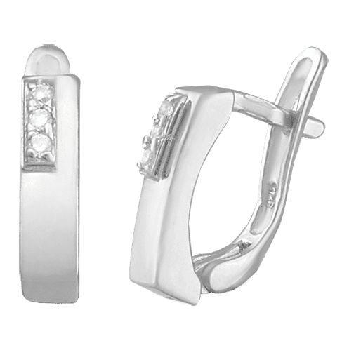 Серебряные серьги С2Ф/067 детальное изображение ювелирного изделия Серебряные серьги с камнями Серебряные серьги С2Ф/067 детальное изображение ювелирного изделия Серебряные серьги с камнями