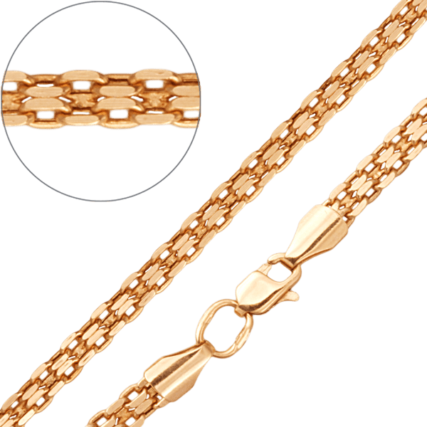 Золотая цепочка Форбисмарк 14629 детальное изображение ювелирного изделия Золотые цепочки Форбисмарк