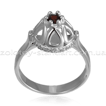 обзорное фото Серебряное кольцо 374638С Серебряные кольца с фианитом обзорное фото Серебряное кольцо 374638С  Серебряные кольца с фианитом