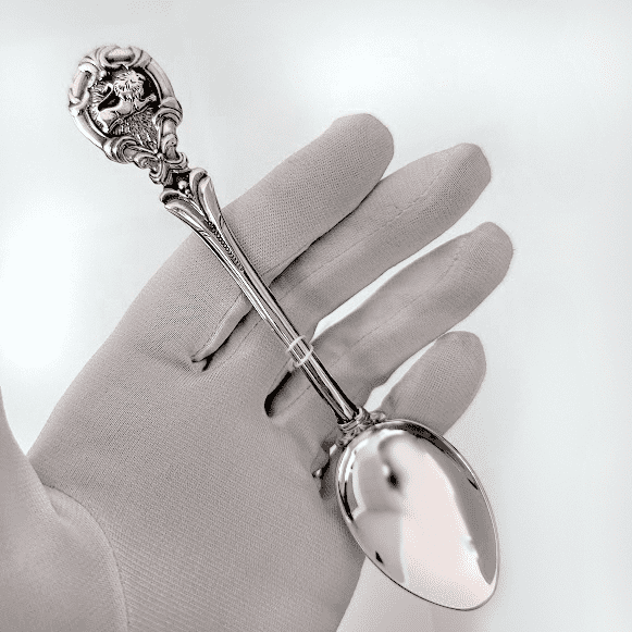 срібна ложка лев срібна ложка лев