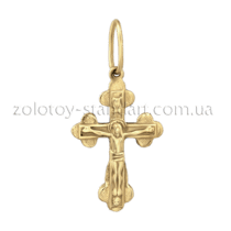 обзорное фото Золотой крестик 60004  Золотые крестики