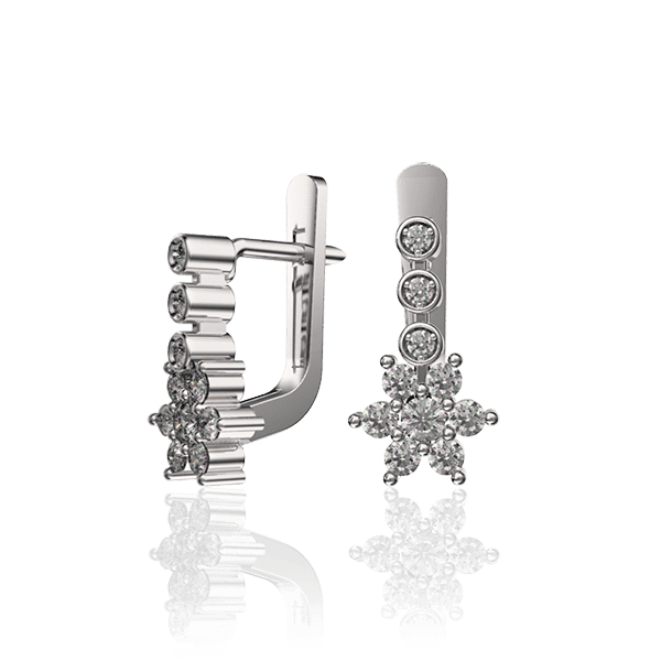 Золотые серьги с бриллиантами 030424 детальное изображение ювелирного изделия Золотые серьги с бриллиантами Золотые серьги с бриллиантами 030424 детальное изображение ювелирного изделия Золотые серьги с бриллиантами