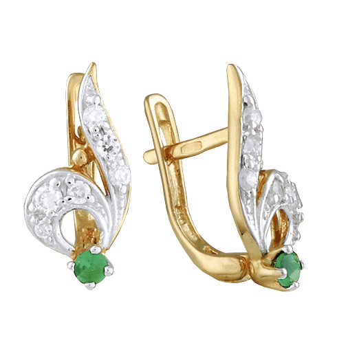 Серебряные серьги С3ФИ/016 детальное изображение ювелирного изделия Серьги с позолотой Серебряные серьги С3ФИ/016 детальное изображение ювелирного изделия Серьги с позолотой