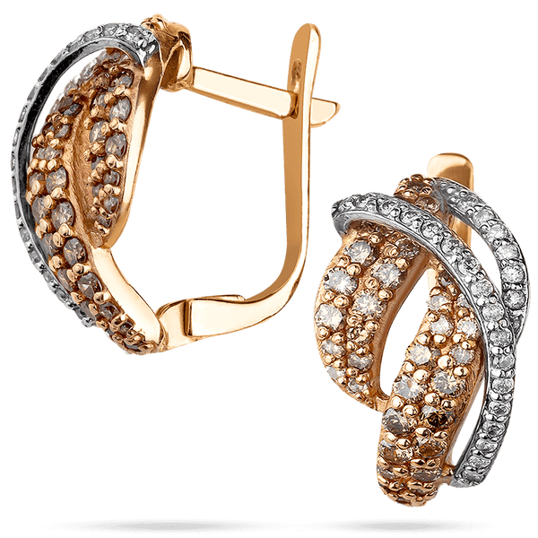 Золотые серьги с бриллиантом 21025 детальное изображение ювелирного изделия Золотые серьги с бриллиантами Золотые серьги с бриллиантом 21025 детальное изображение ювелирного изделия Золотые серьги с бриллиантами