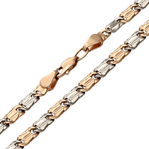 обзорное фото Золотой литой браслет без вставок 032239 Золотые мужские браслеты обзорное фото Золотой литой браслет без вставок 032239  Золотые мужские браслеты