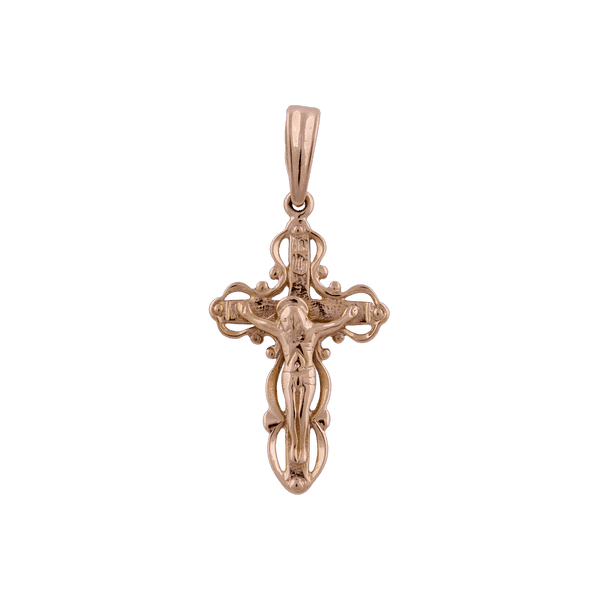 Золотой крестик 501327 детальное изображение ювелирного изделия Золотые крестики Золотой крестик 501327 детальное изображение ювелирного изделия Золотые крестики