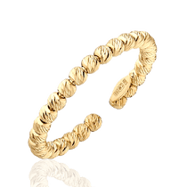 обзорное фото Кольцо из желтого золота с Шариками 032581 Золотые кольца без вставок обзорное фото Кольцо из желтого золота с Шариками 032581  Золотые кольца без вставок