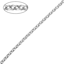 обзорное фото Серебряная цепочка 15510  Серебряные цепочки