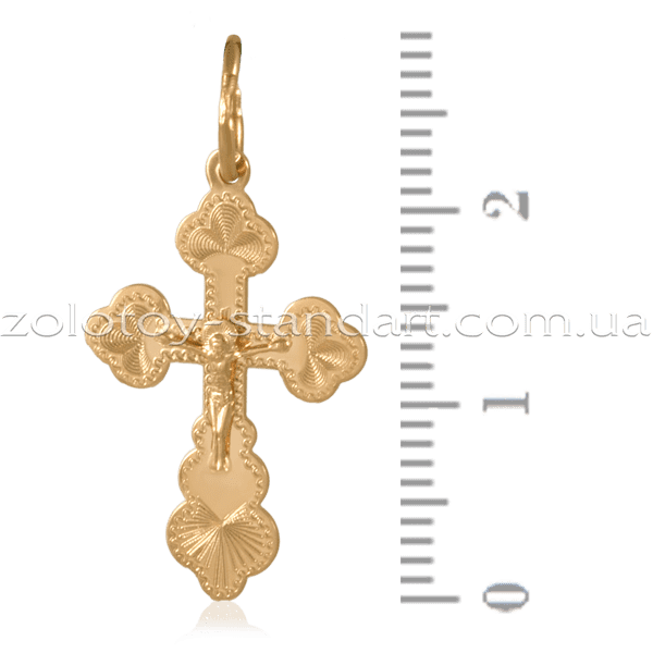 Золотой крестик 3440.00 фото Золотой крестик 3440.00 фото