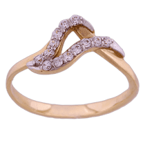 оглядове фото Золоте кільце К735