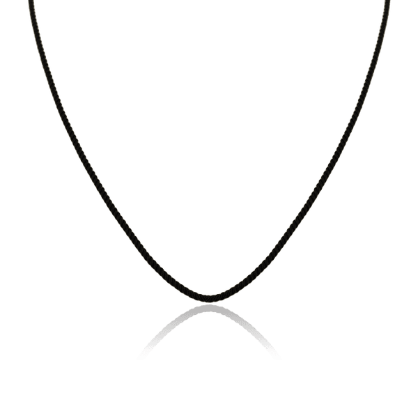 Шовковий шнурок з золотою застібкою 030125 детальне зображення ювелірного виробу