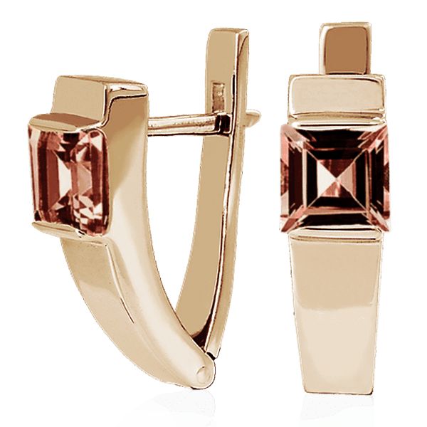 Золотые серьги с гранатом 023362 детальное изображение ювелирного изделия Золотые серьги с гранатом Золотые серьги с гранатом 023362 детальное изображение ювелирного изделия Золотые серьги с гранатом