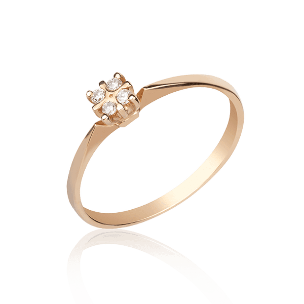 Золотое кольцо с бриллиантом 028494 детальное изображение ювелирного изделия Золотые кольца с бриллиантами Золотое кольцо с бриллиантом 028494 детальное изображение ювелирного изделия Золотые кольца с бриллиантами