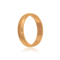 оглядове фото Обручка з червоного золота 028611