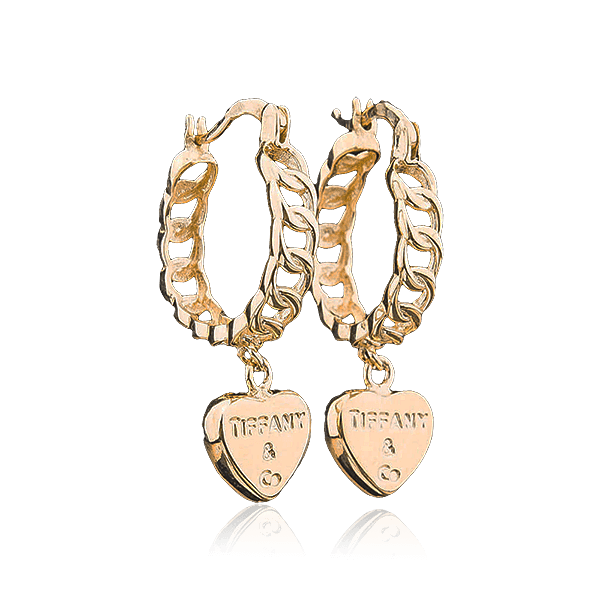 Золотые серьги- кольца сердца 028371 детальное изображение ювелирного изделия Золотые серьги без вставок Золотые серьги- кольца сердца 028371 детальное изображение ювелирного изделия Золотые серьги без вставок