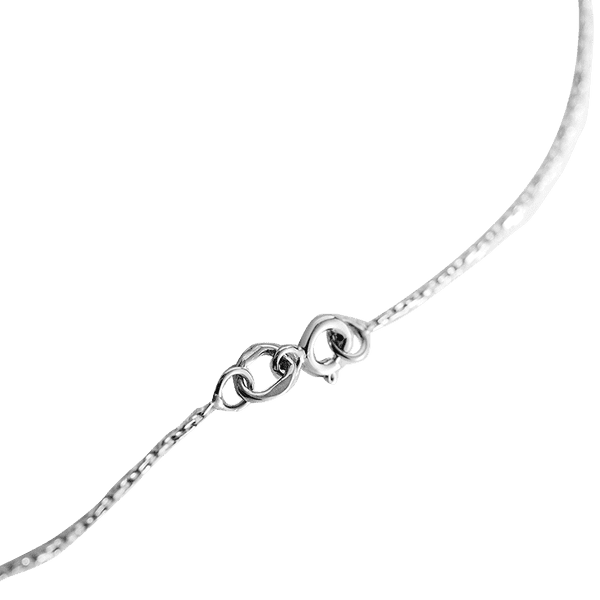 колье белое золото